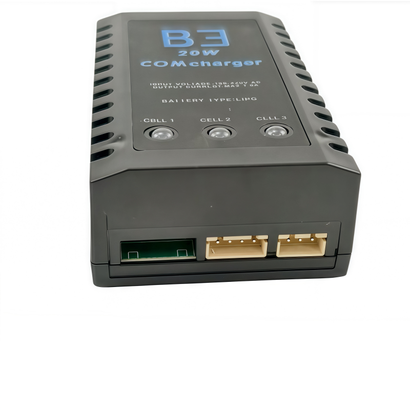Drone Battery 3S - เครื่องชาร์จแบบสมดุล B3 20W สำหรับเครื่องบินบังคับวิทยุ แบตเตอรี่ลิเธียม 2S-3S