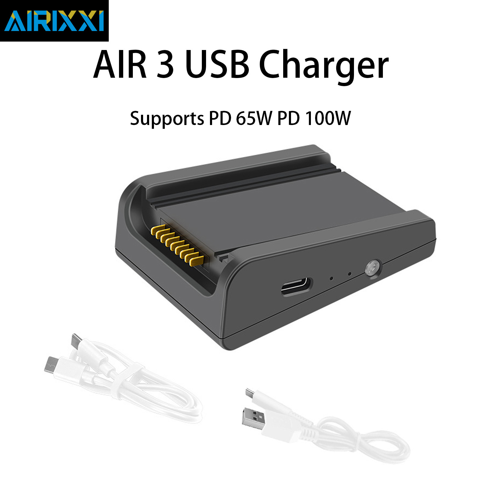 Drone Battery 3S - สำหรับแบตเตอรี่โดรน DJI Air 3/Air 3S ช่องเสียบ