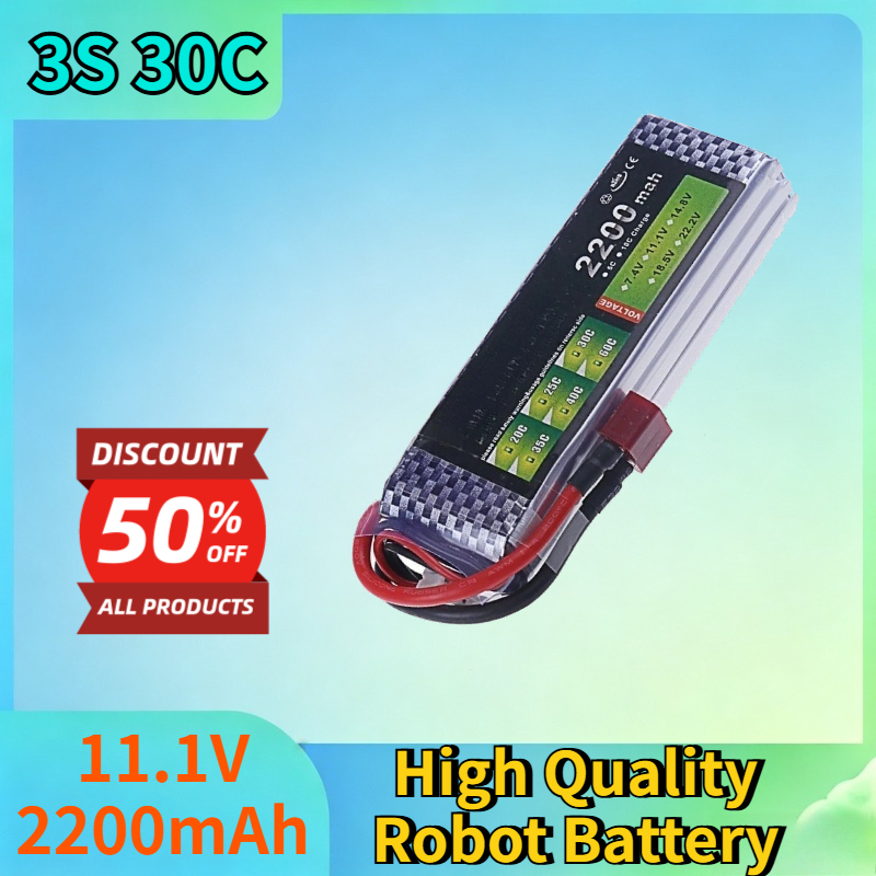 ใหม่ 3S 30C 11.1V 2200mAh Li-p - Drone Battery 3S บทวิจารณ์และราคา
