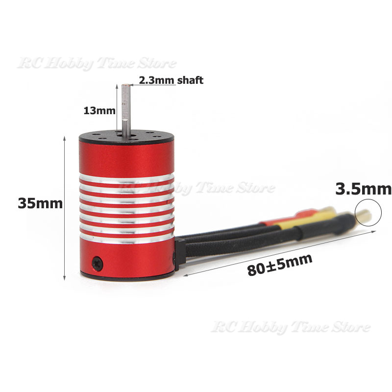 มอเตอร์ไร้แปรงถ่าน NEEBRC 2435 - Drone Battery 3S บทวิจารณ์และราคา