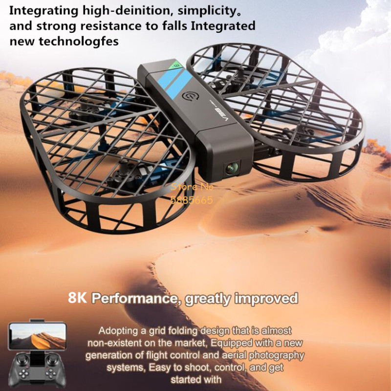กล้อง 8K HD 360 °   การป้องกัน - Drone Battery Box บทวิจารณ์และราคา