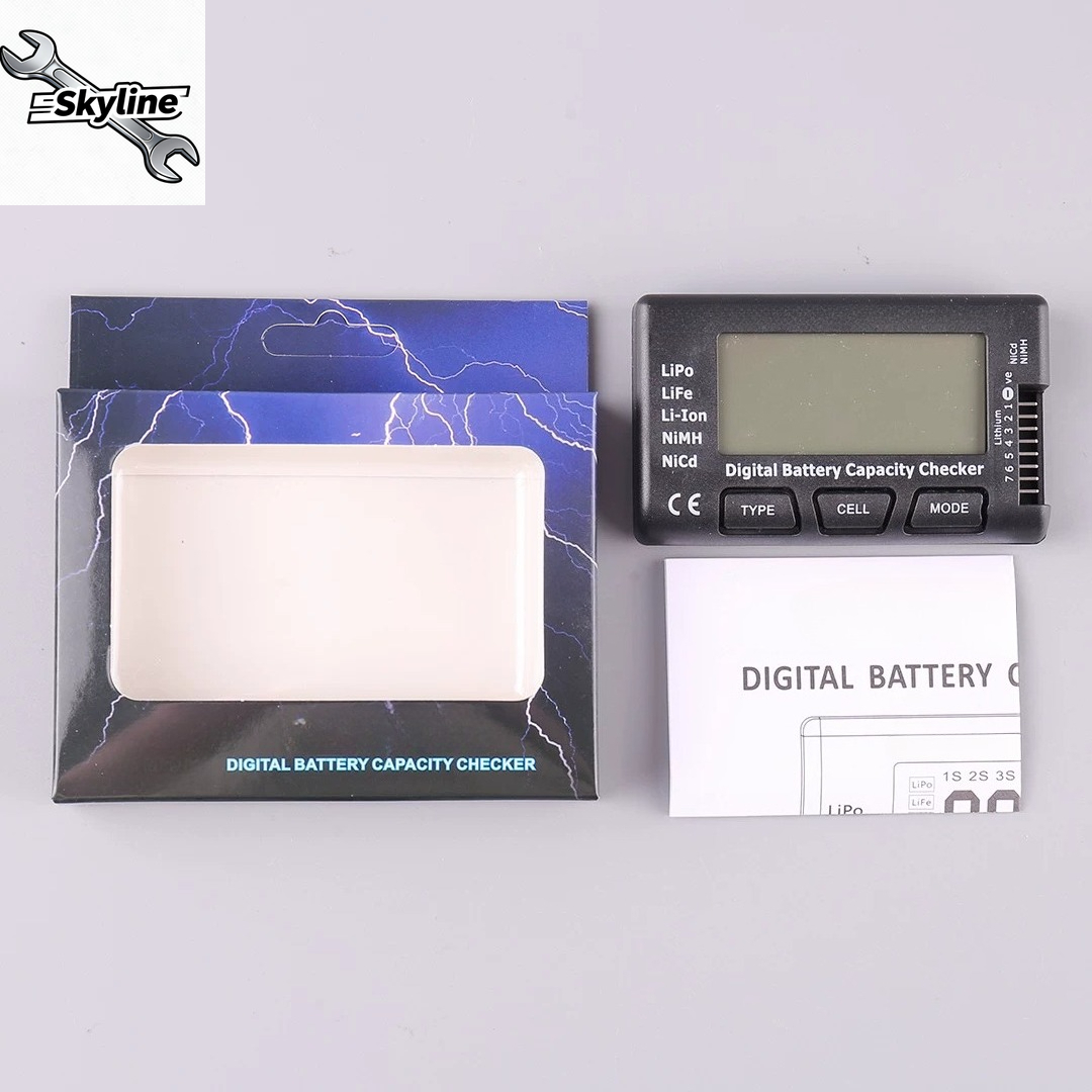 เครื่องทดสอบแรงดันไฟฟ้าแบตเตอร - Drone Battery Voltage Checker บทวิจารณ์และราคา