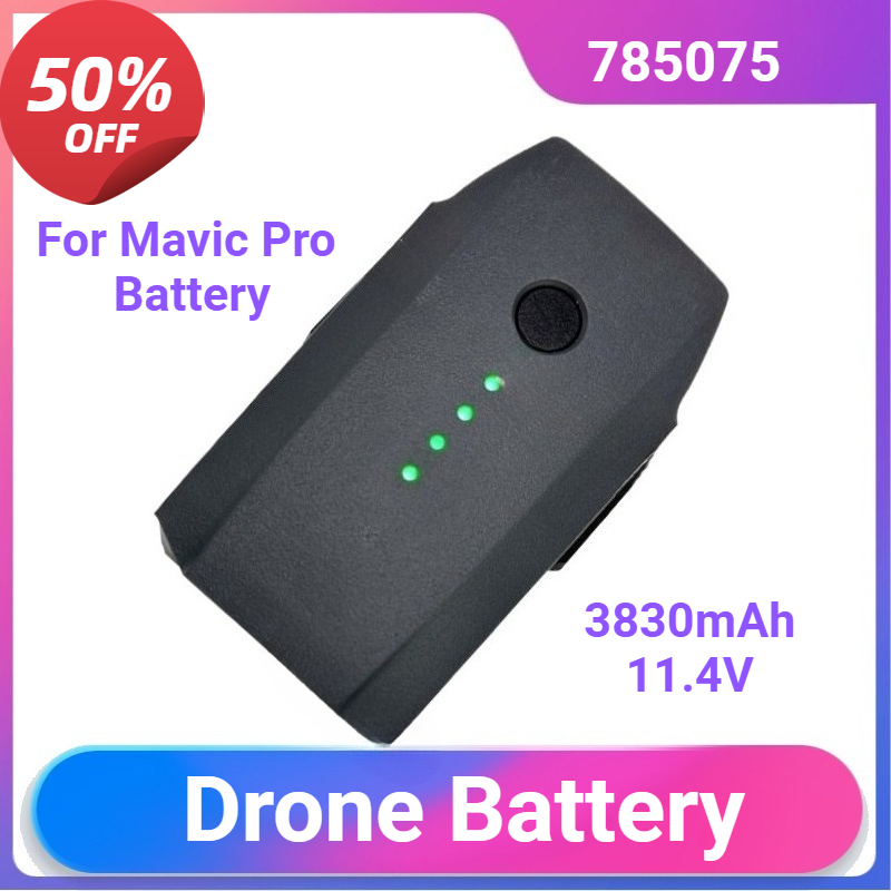 785075 สําหรับ Mavic Pro แบตเต - Drone Battery Li-Ion บทวิจารณ์และราคา