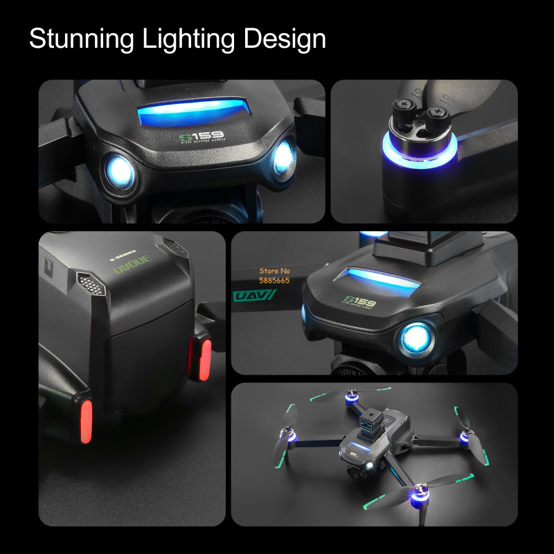 8K กล้องคู่ 5G WIFI FPV รีโมทค - Drone Battery Case บทวิจารณ์และราคา