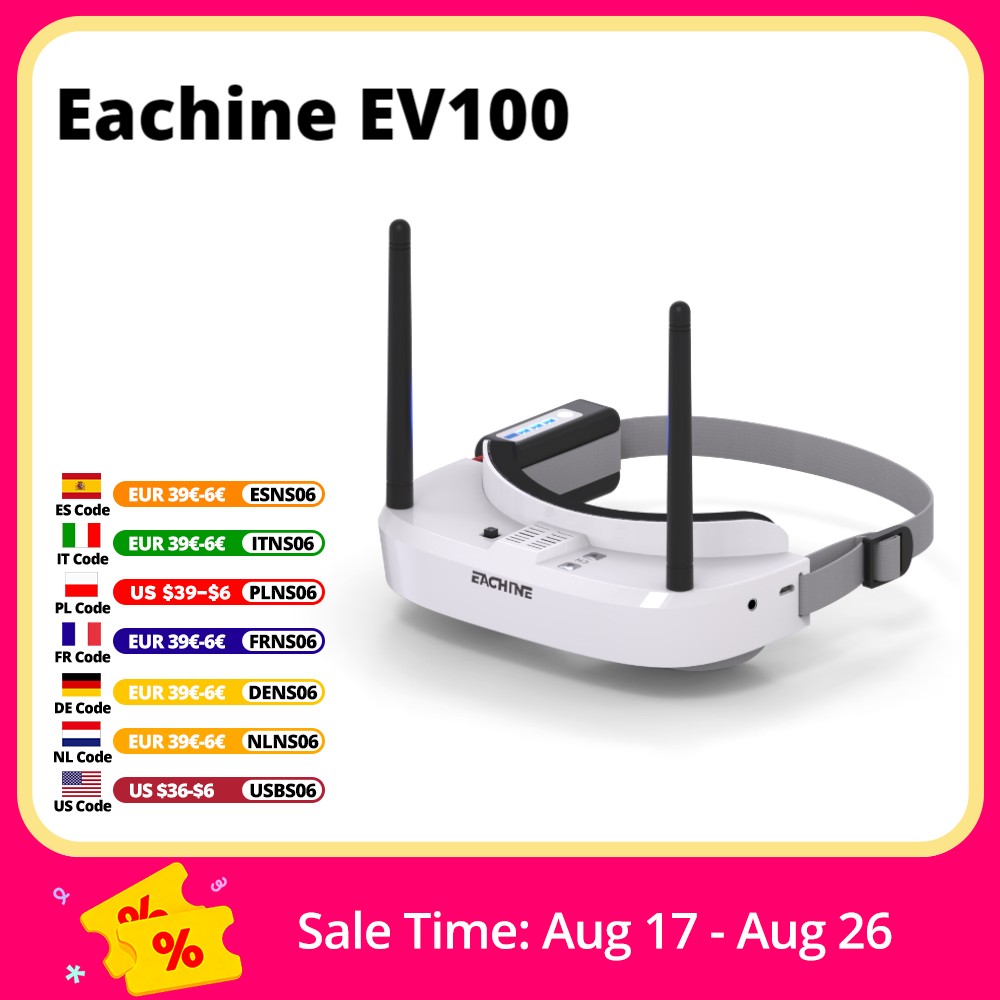 Eachine EV100 720*540 5.8G 72C - Drone Battery Box บทวิจารณ์และราคา