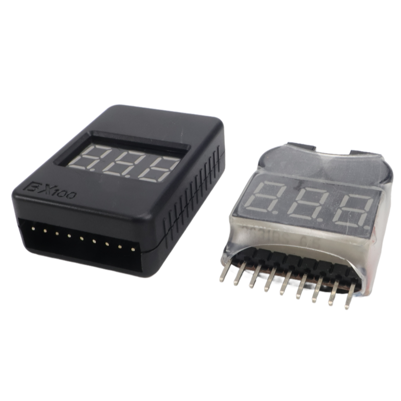 เครื่องทดสอบแรงดันแบตเตอรี่ลิโ - Drone Battery Voltage Checker บทวิจารณ์และราคา
