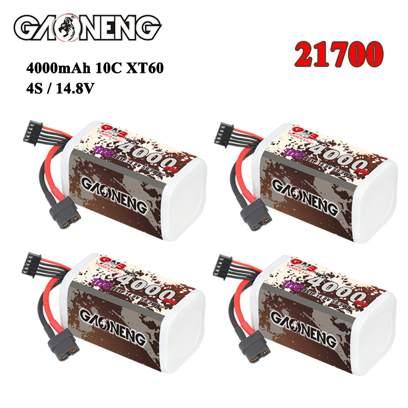 GNB 4000mAh 4S 14.8V 10C 20C พ - Drone Battery Li-Ion บทวิจารณ์และราคา