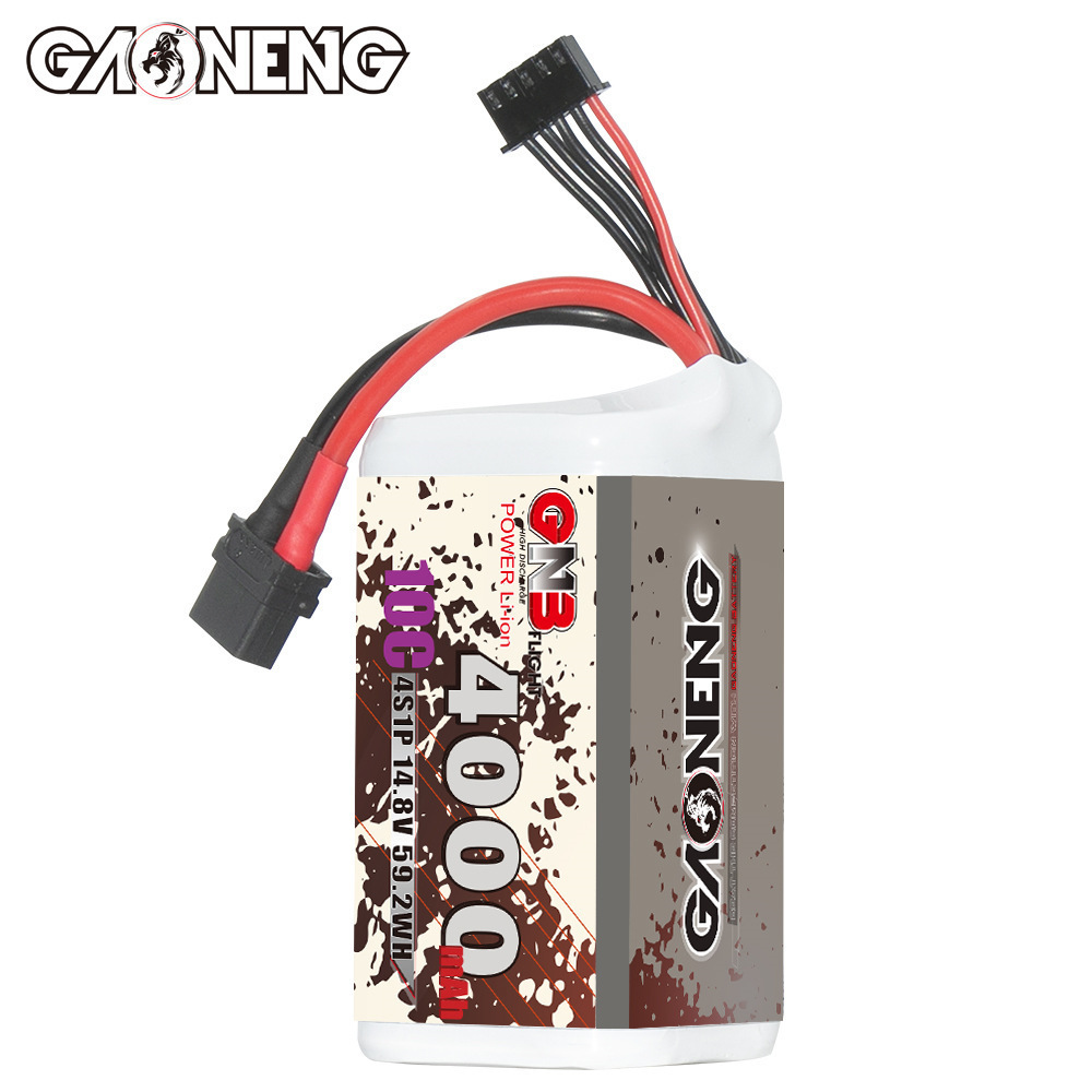 GNB 4000mAh 4S 14.8V 10C 20C พ - Drone Battery Li-Ion บทวิจารณ์และราคา