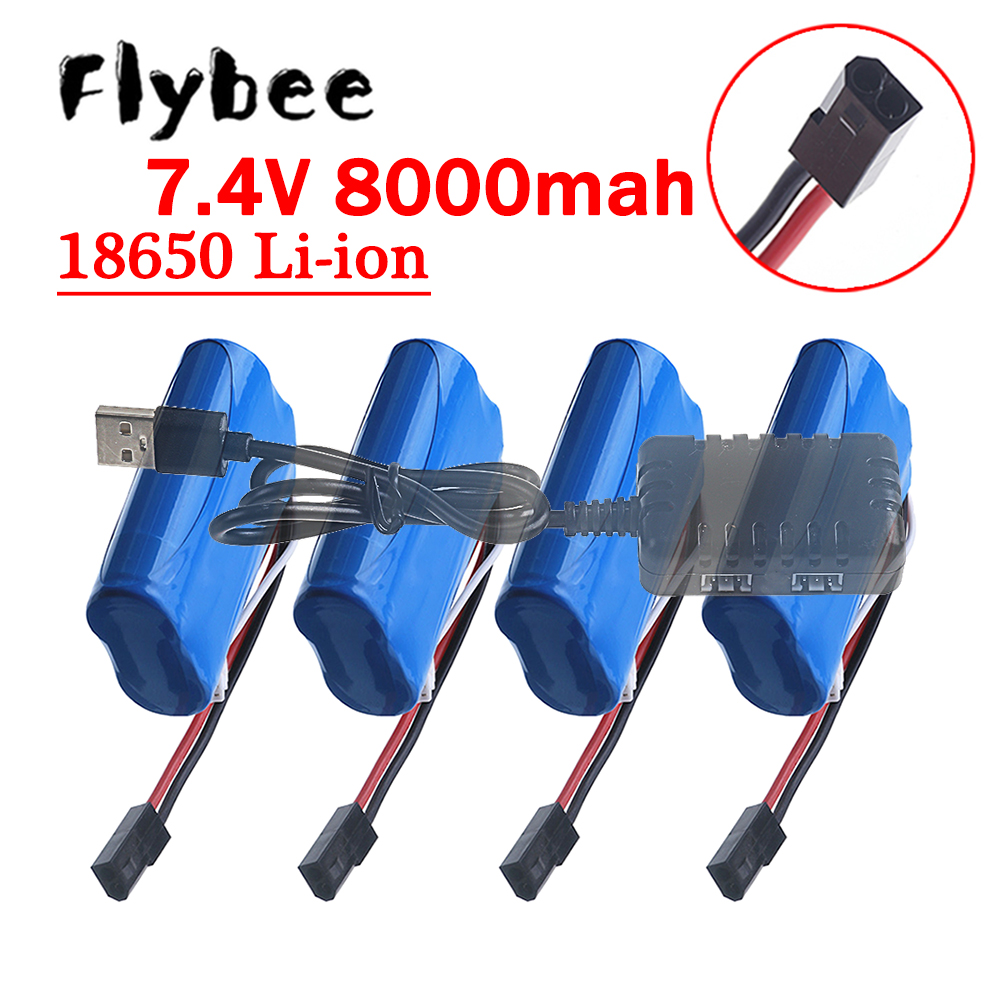 (5500 ปลั๊ก) 18650 7.4V 8000 ม - Drone Battery Li-Ion บทวิจารณ์และราคา