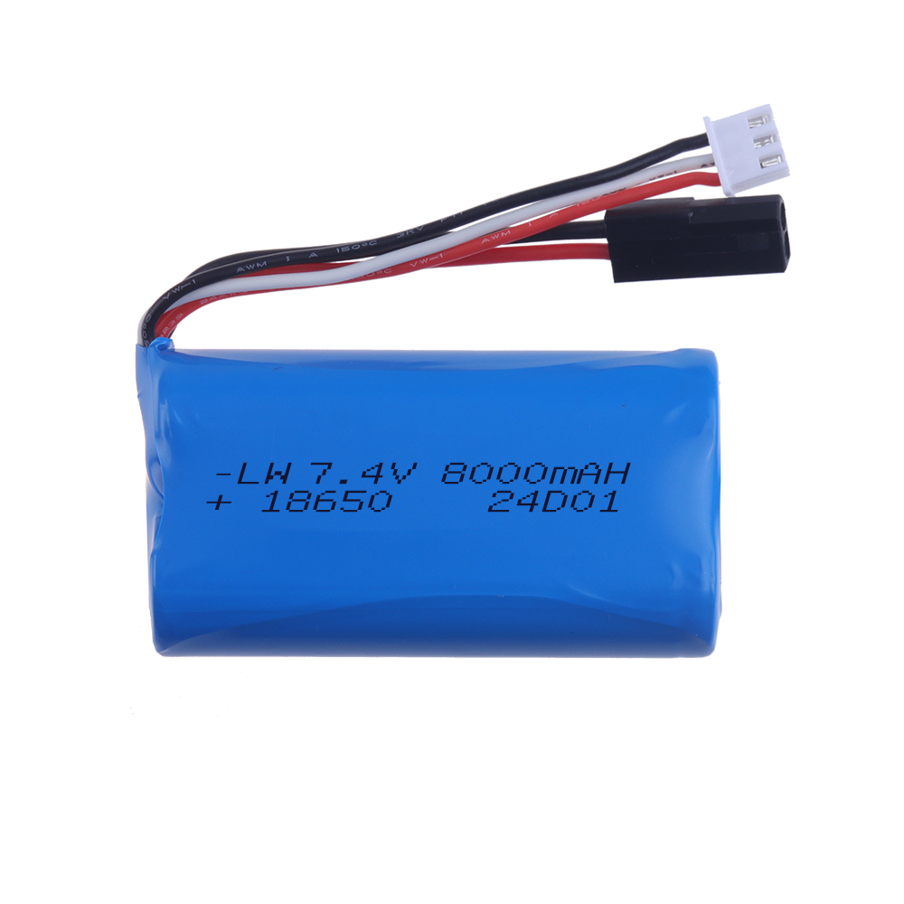 (5500 ปลั๊ก) 18650 7.4V 8000 ม - Drone Battery Li-Ion บทวิจารณ์และราคา