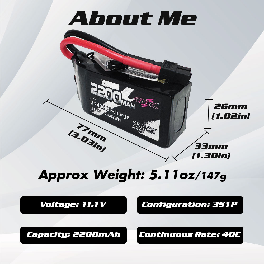 2pcs CNHL 3S แบตเตอรี่ Lipo 40 - Drone Battery 3S บทวิจารณ์และราคา