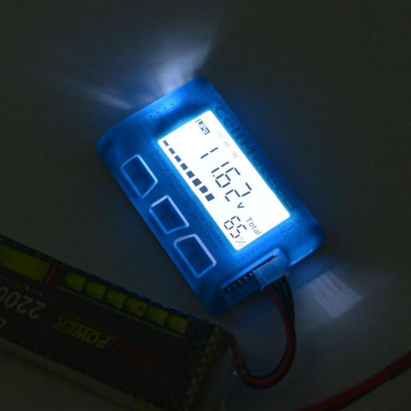 Cellmeter 8 แบตเตอรี่ดิจิตอล C - Drone Battery Voltage Checker บทวิจารณ์และราคา
