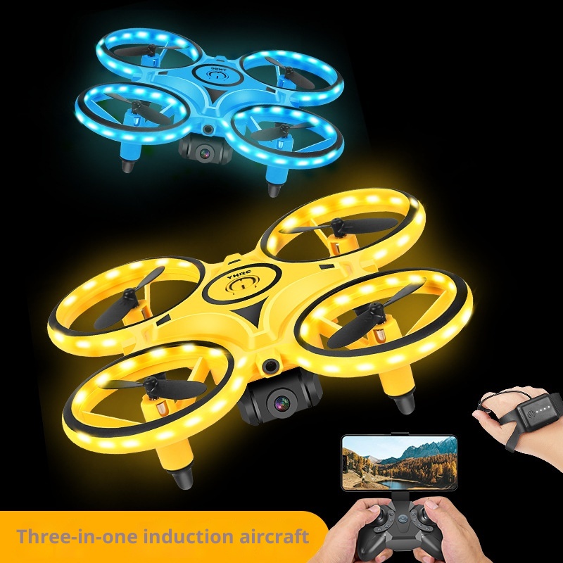 โดรนของเล่นควบคุมด้วยท่าทางไฟฟ - Drone Battery Smart บทวิจารณ์และราคา