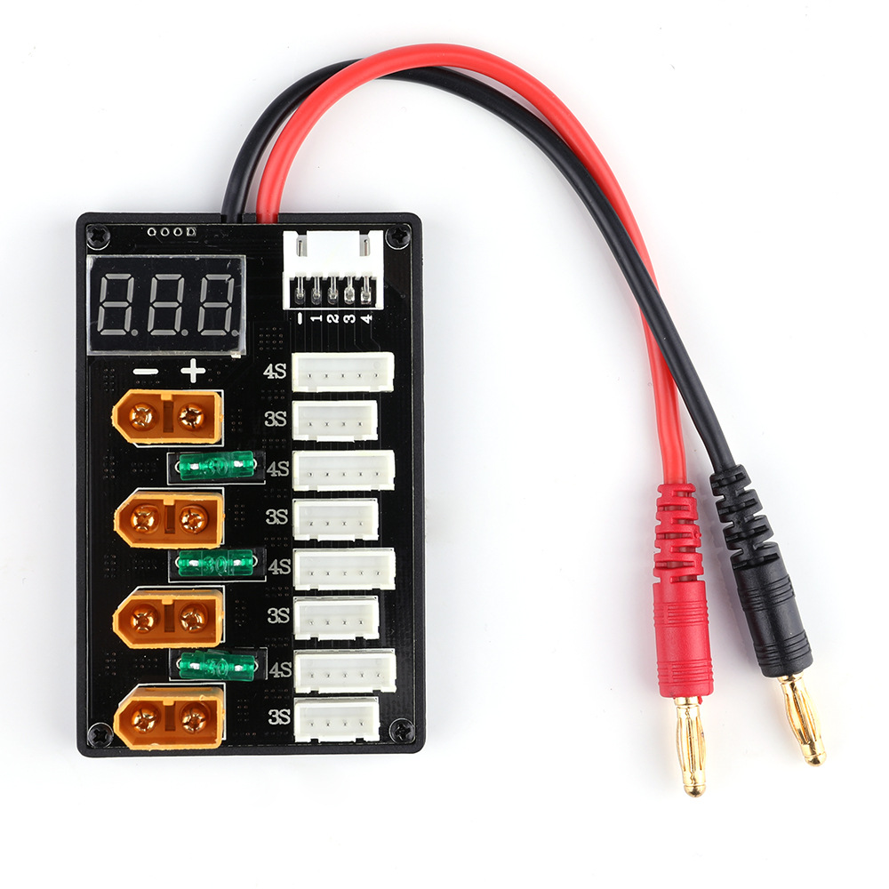 XT60ปลั๊ก3S 4S Lipo แบตเตอรี่ช - Drone Battery Parallel Board บทวิจารณ์และราคา