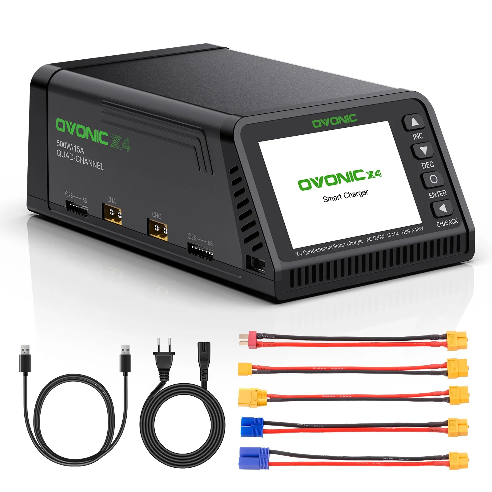 Ovonic X4 AC500W เครื่องชาร์จแ - Drone Battery 3S บทวิจารณ์และราคา